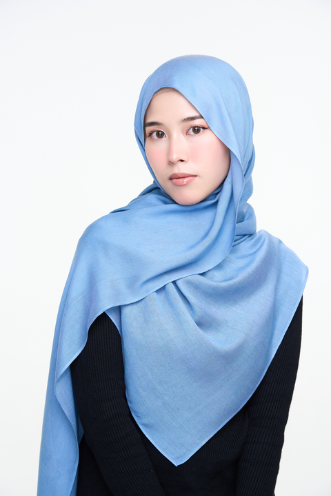 Ayra Everyday Cotton Hijab - Ashton skies