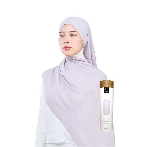 Hayaa Chiffon Hijab - Uncertain Grey