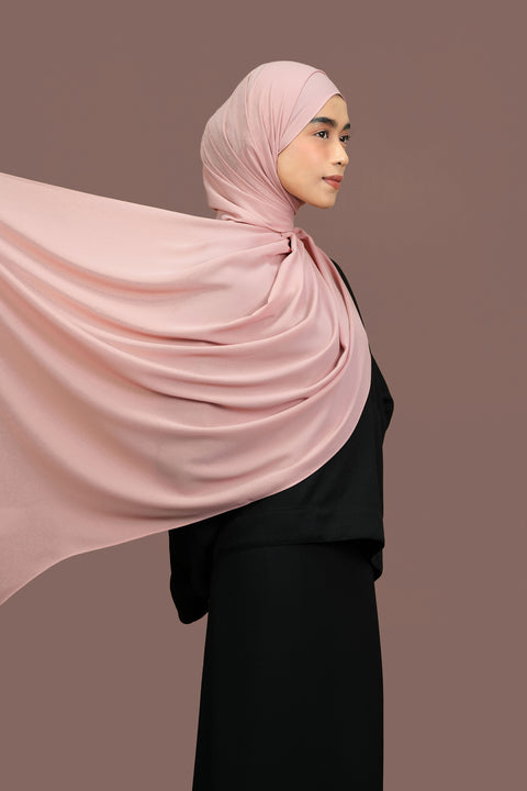 Rectangular Scarf: Ordinary in Pink