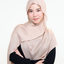 Ayra Everyday Cotton Hijab - Rice Crackers