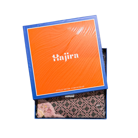 Yusraa Satin Hijab - Dark Veil