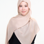 Ayra Everyday Cotton Hijab - Rice Crackers