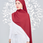 Aaliya Crinkle Hijab - Persian Plum