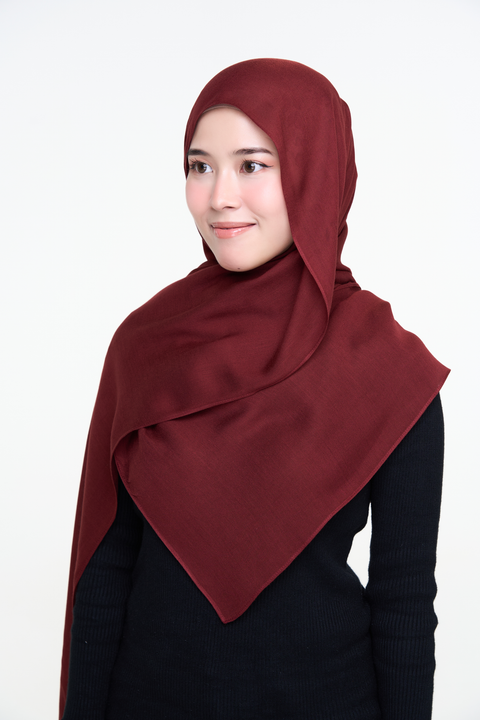 Ayra Everyday Cotton Hijab - Monarch